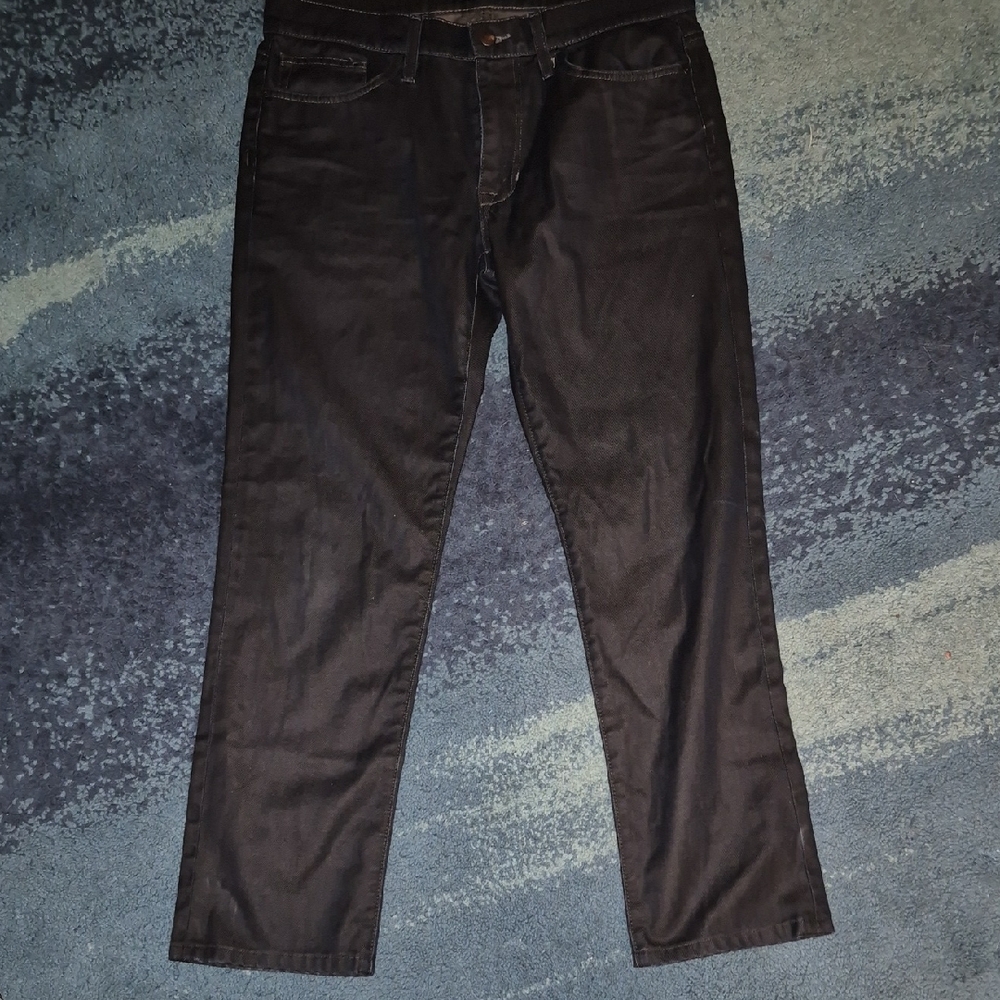 Joe's Jeans Men's Dark Black/brown Jeans Size 32
